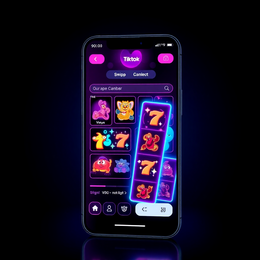 TikTok-Style Casino Interface