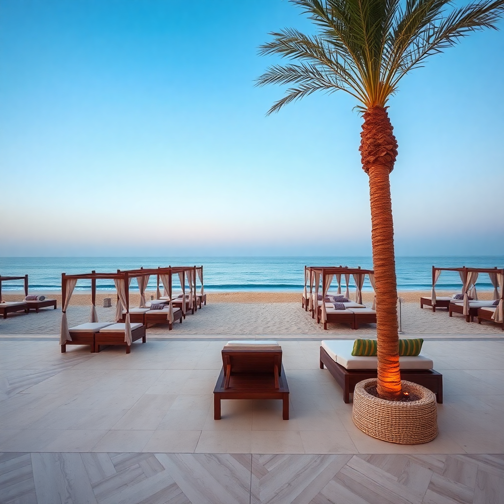 Dubai private beach club