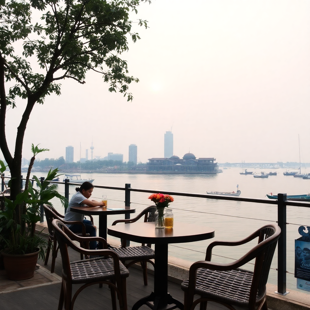hanoi west lake cafes and restaurants tay ho district