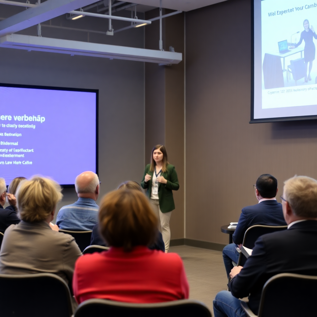 Educational workshop with speaker
