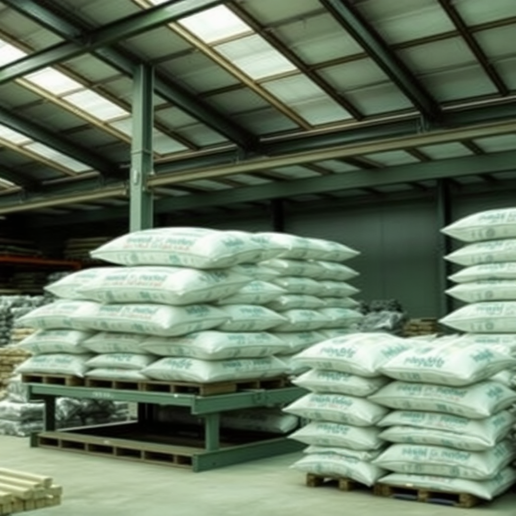 Almacén de materiales de construcción