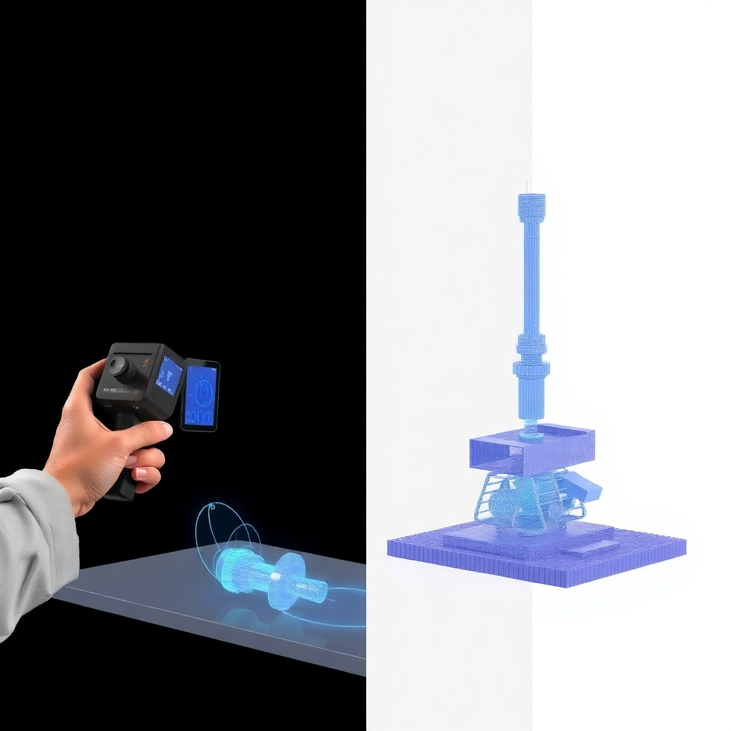 3D scanning and reverse engineering