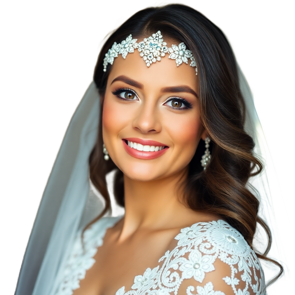 elegant bride portrait headshot wedding photography professional