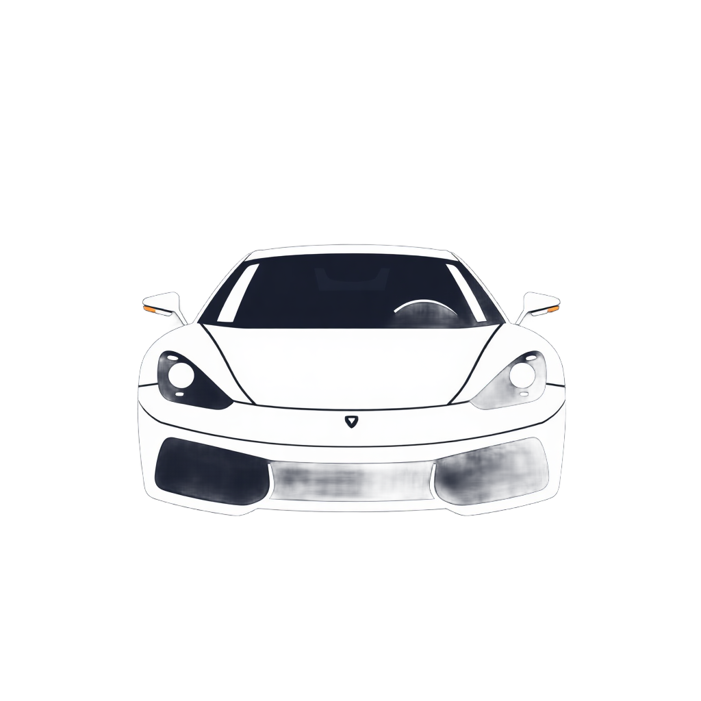 automotive brand logo clean design without background