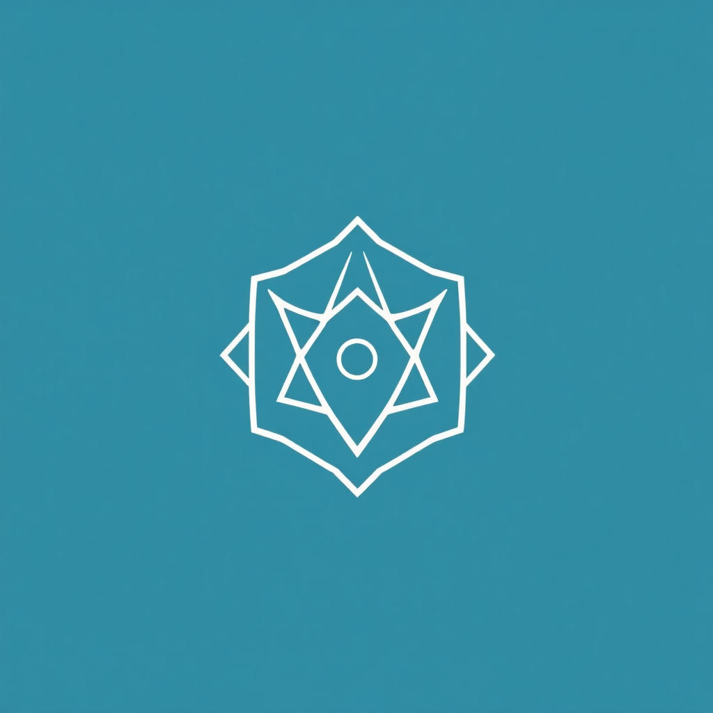  AI logo, minimalist, vector