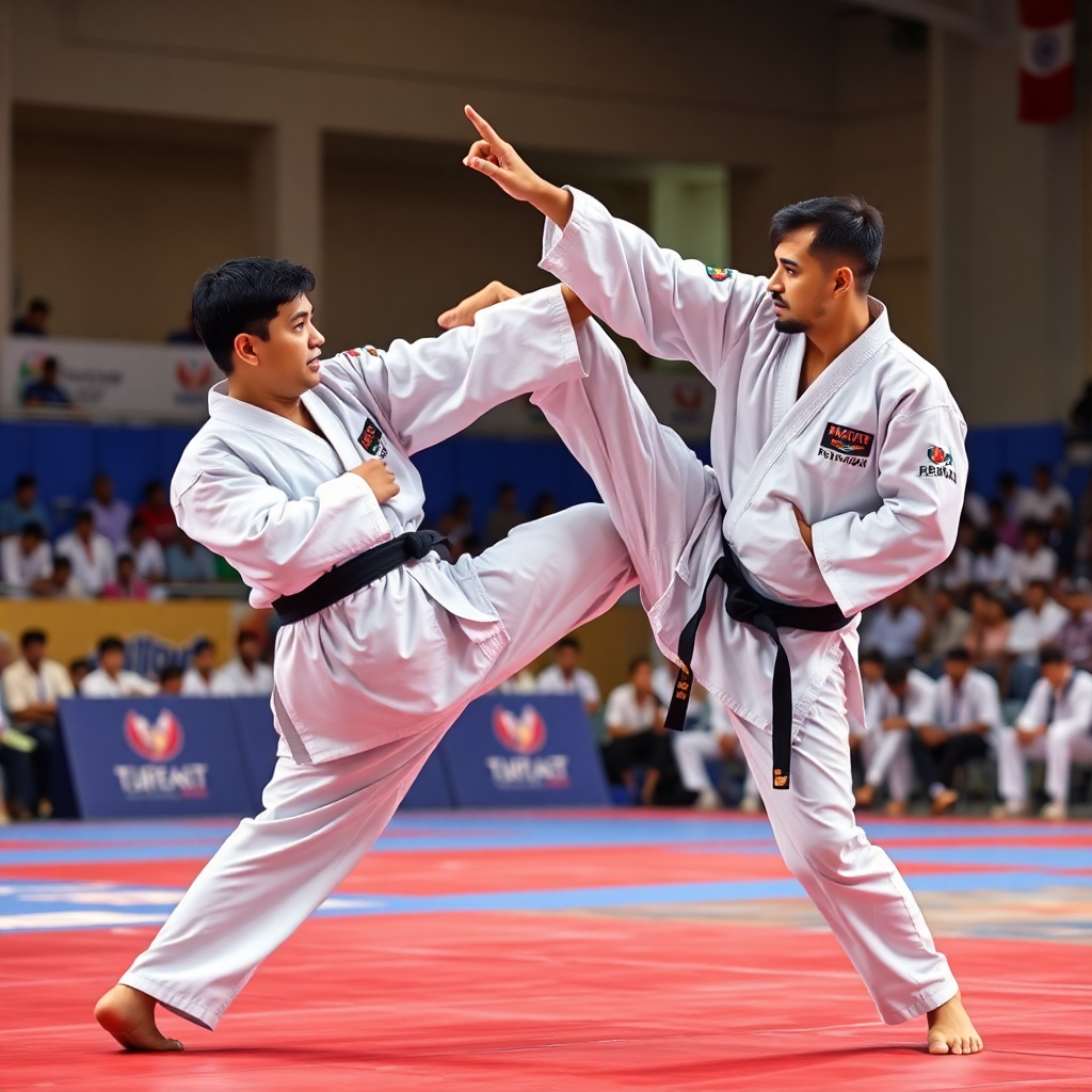 karate kata competition national championship India white gi athlete sports photography professional