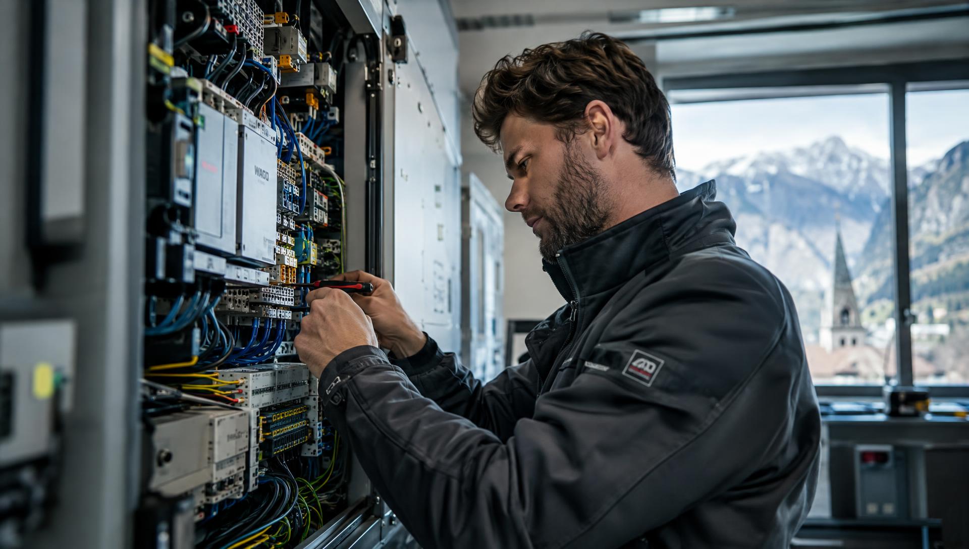 Krapf Energy Team bei der Arbeit