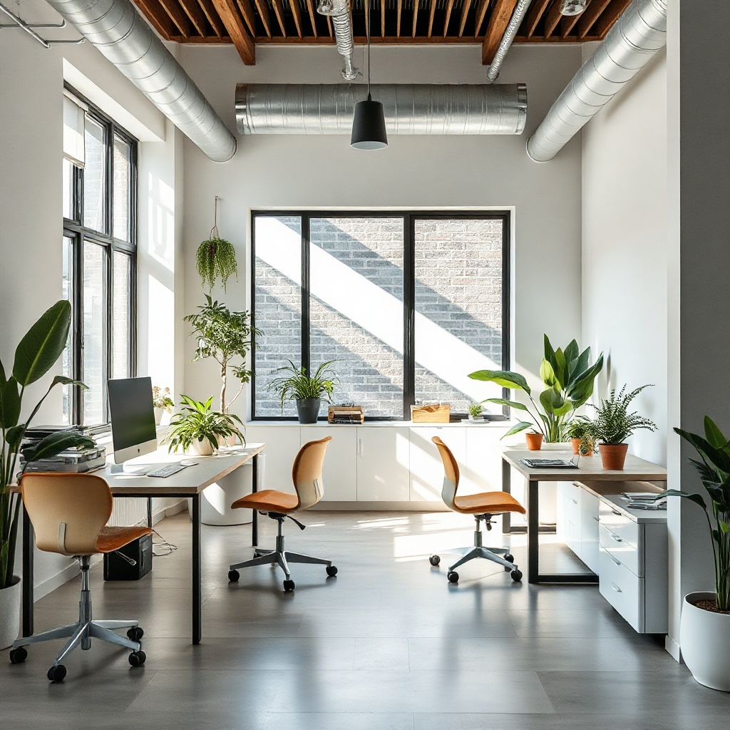 modern creative workspace
