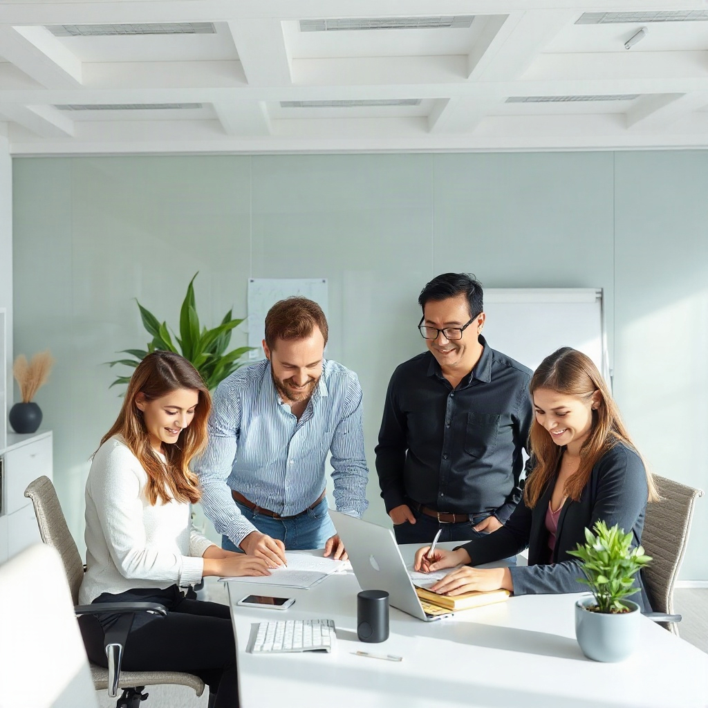 The Rabbi IT Firm team at work
