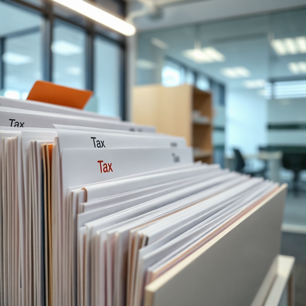 Tax documents layout