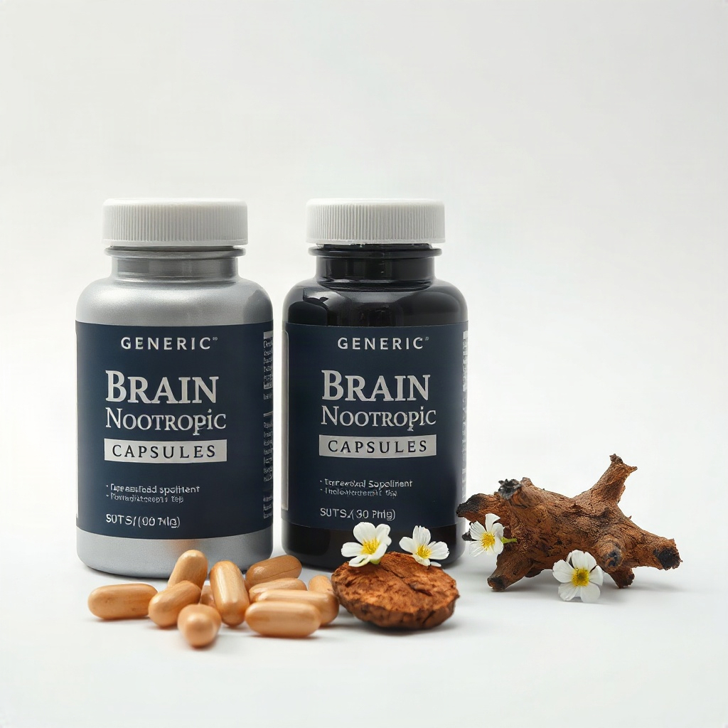 two silver and dark navy supplement bottles