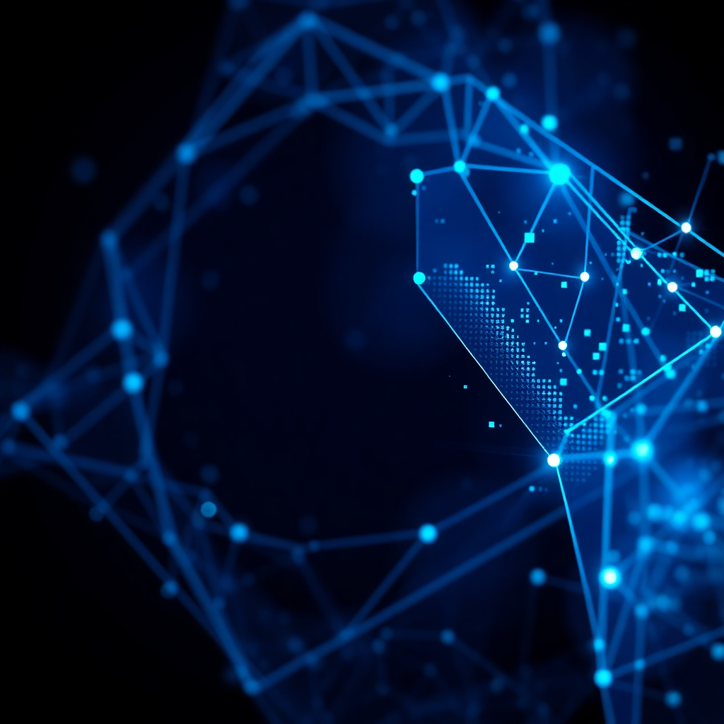 Technology background with digital patterns