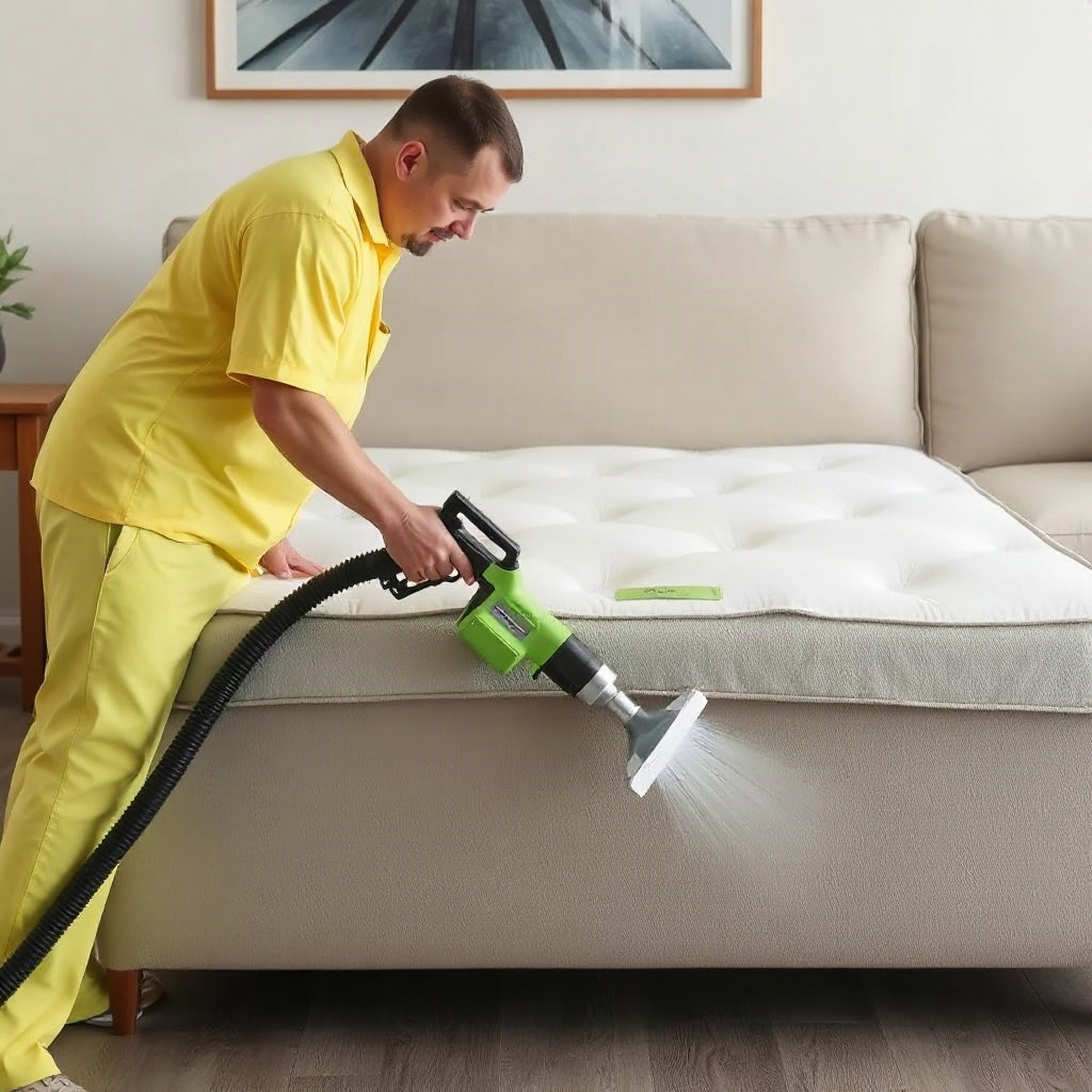 cleaning sofa and mattress, professional steam cleaner