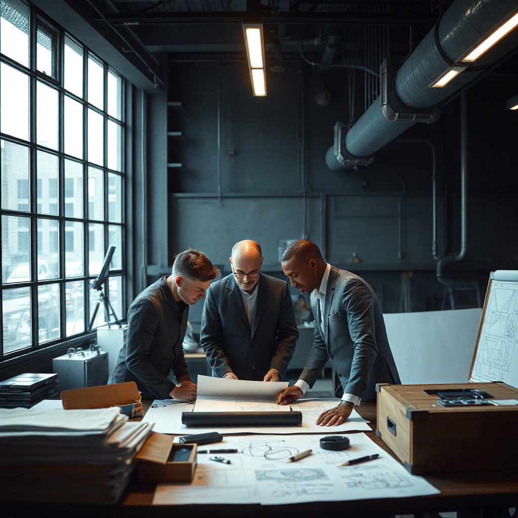 Mesa de trabajo para consultoría técnica