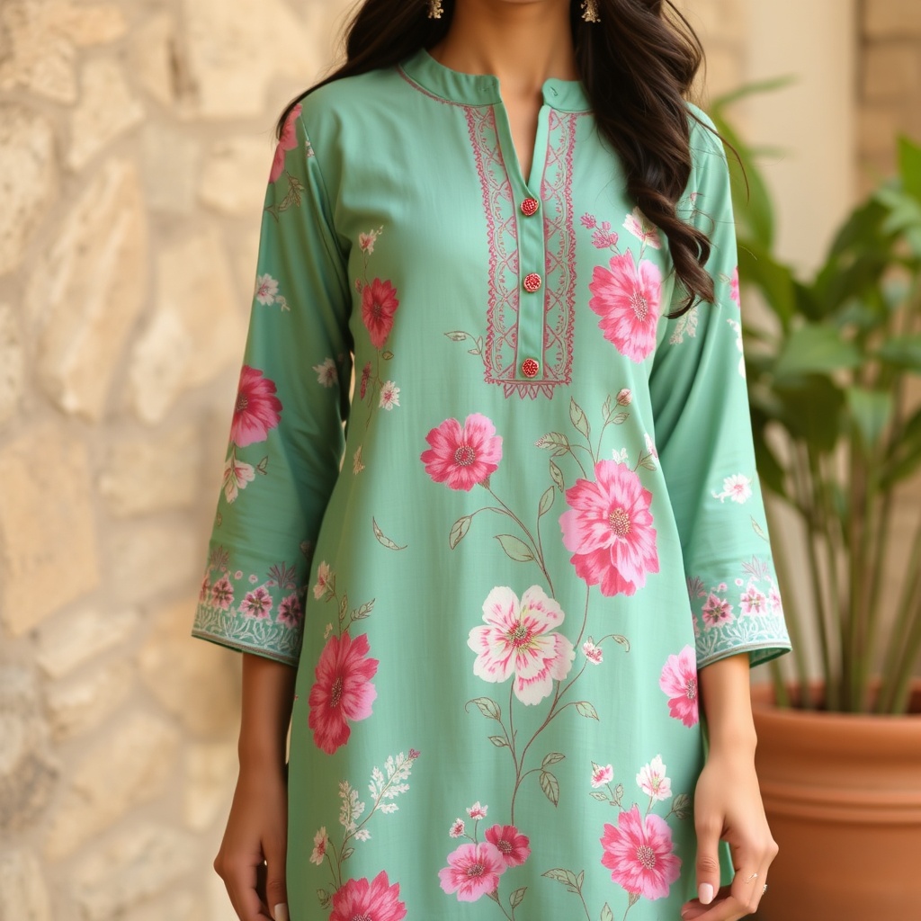 Floral Printed Kurti