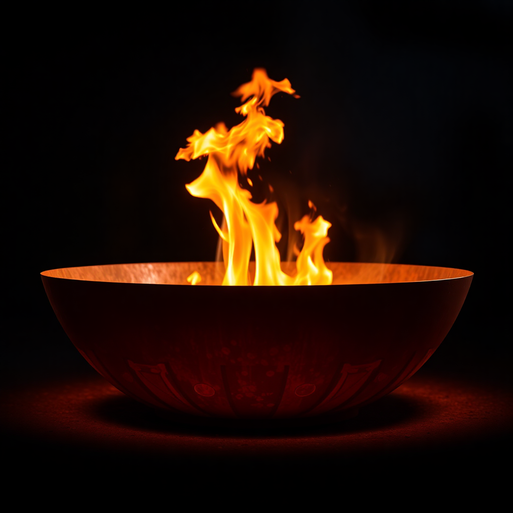 corten steel fire pit dramatic product photography, engineering precision metal, technical detail, f