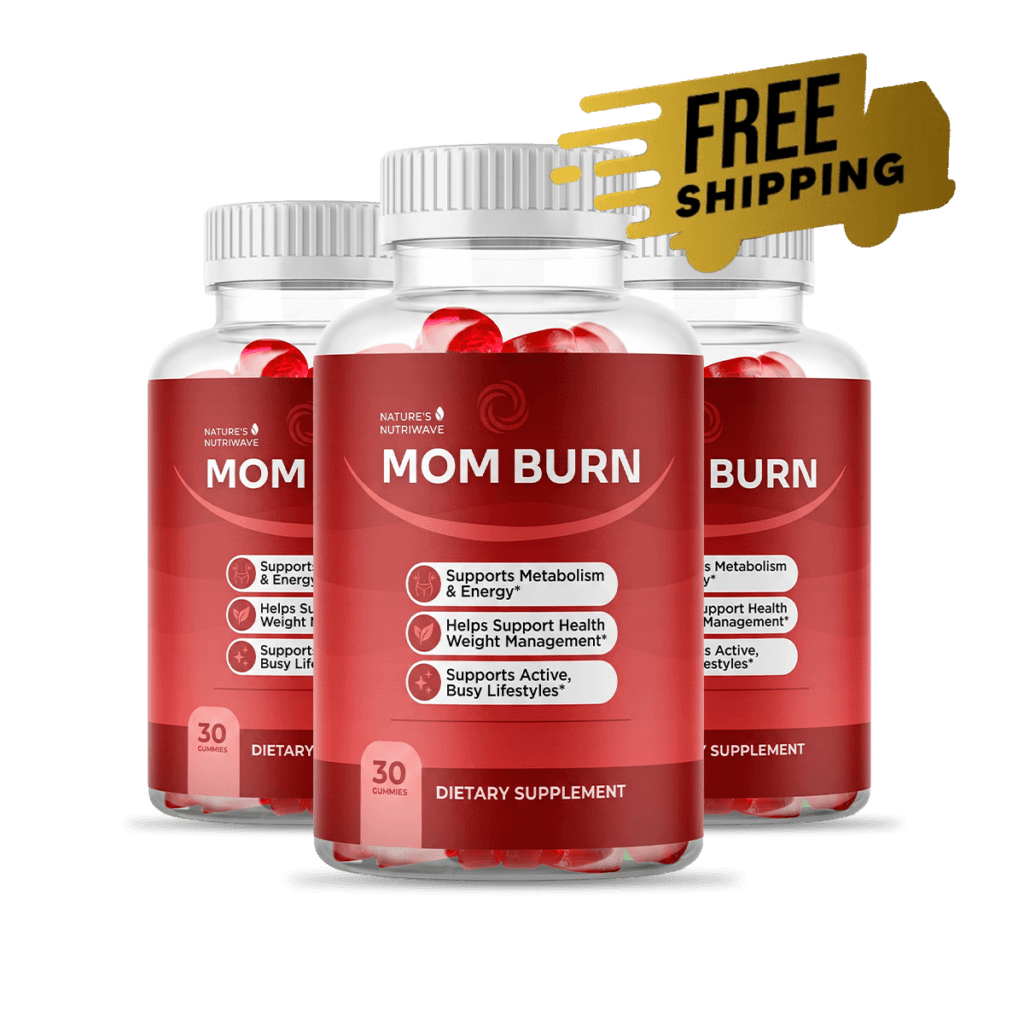 MomBurn Gummies 3-bottle bundle — 90-day supply at $69 per bottle with free shipping