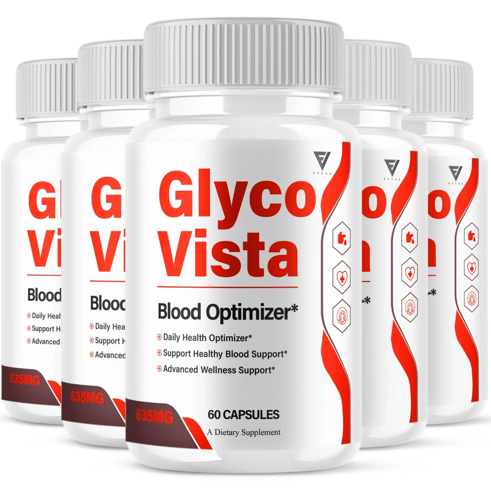 GlycoVista 6-bottle bundle – 180-day best value supply of Blood Optimizer supplement