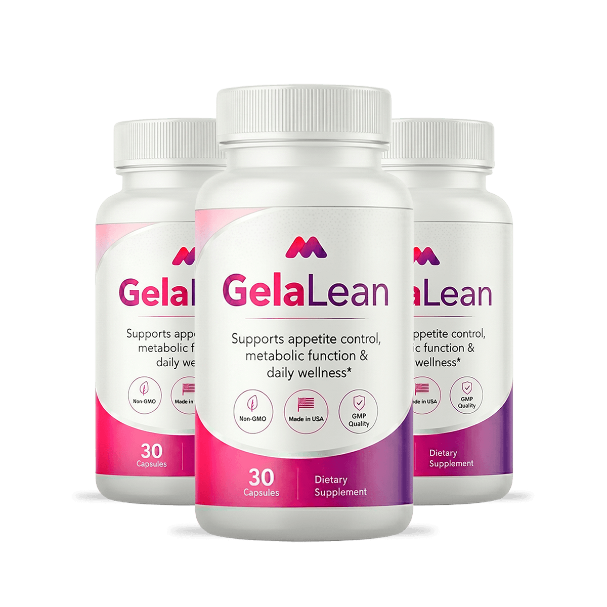 GelaLean 3-bottle bundle — 90-day supply, most popular