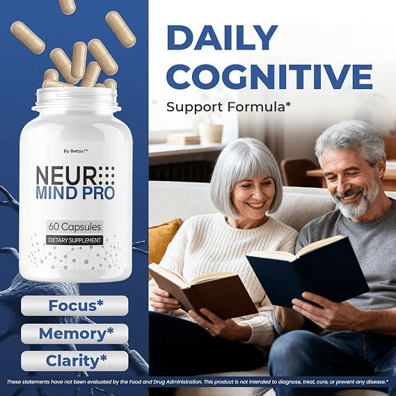 supplement facts label close up on NEURO MIND PRO bottle, dietary supplement ingredient panel, studi