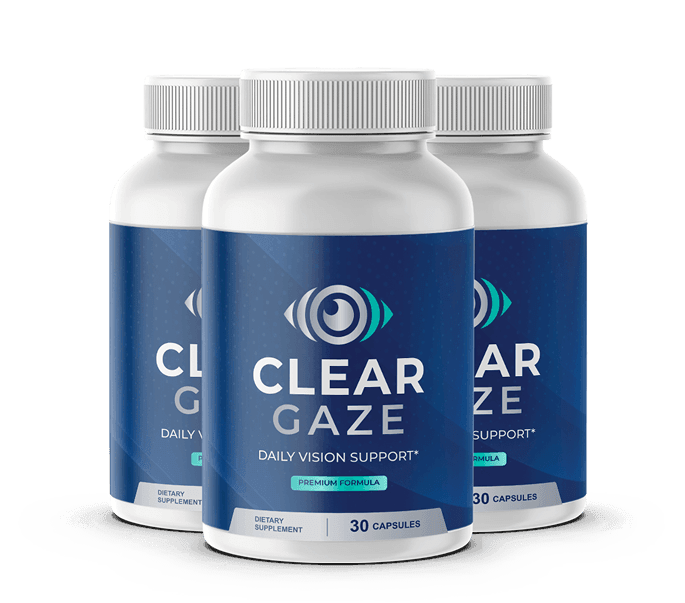 Clear Gaze Standard package — 3 bottles, 90 day supply