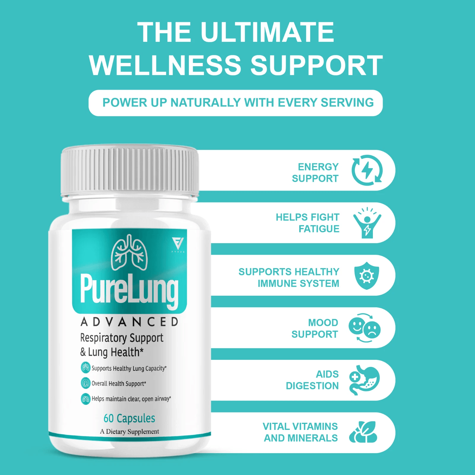 back of supplement bottle showing supplement facts label and ingredients panel, studio product photo