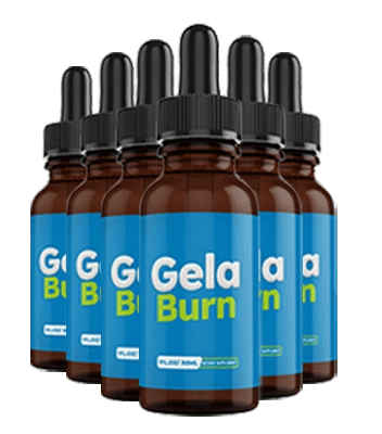 GelaBurn 6-bottle best value package, 180 day supply