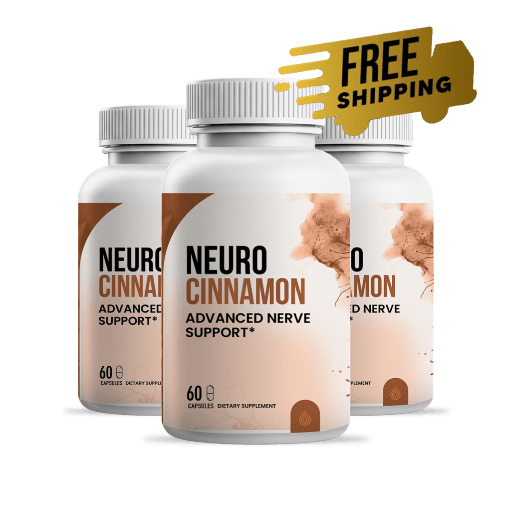 3-bottle Neuro Cinnamon package — 90-day supply for sustained brain health and memory support