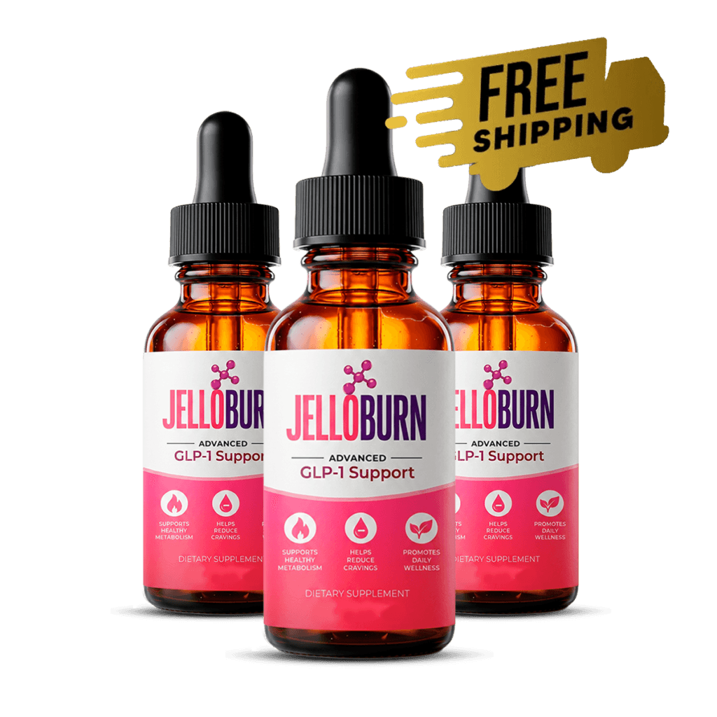 JelloBurn 3-bottle package for 90-day supply