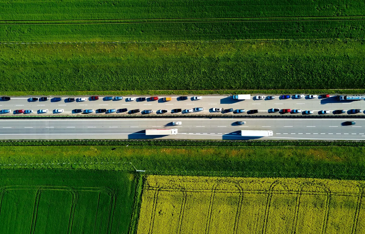 korek na autostradzie A4