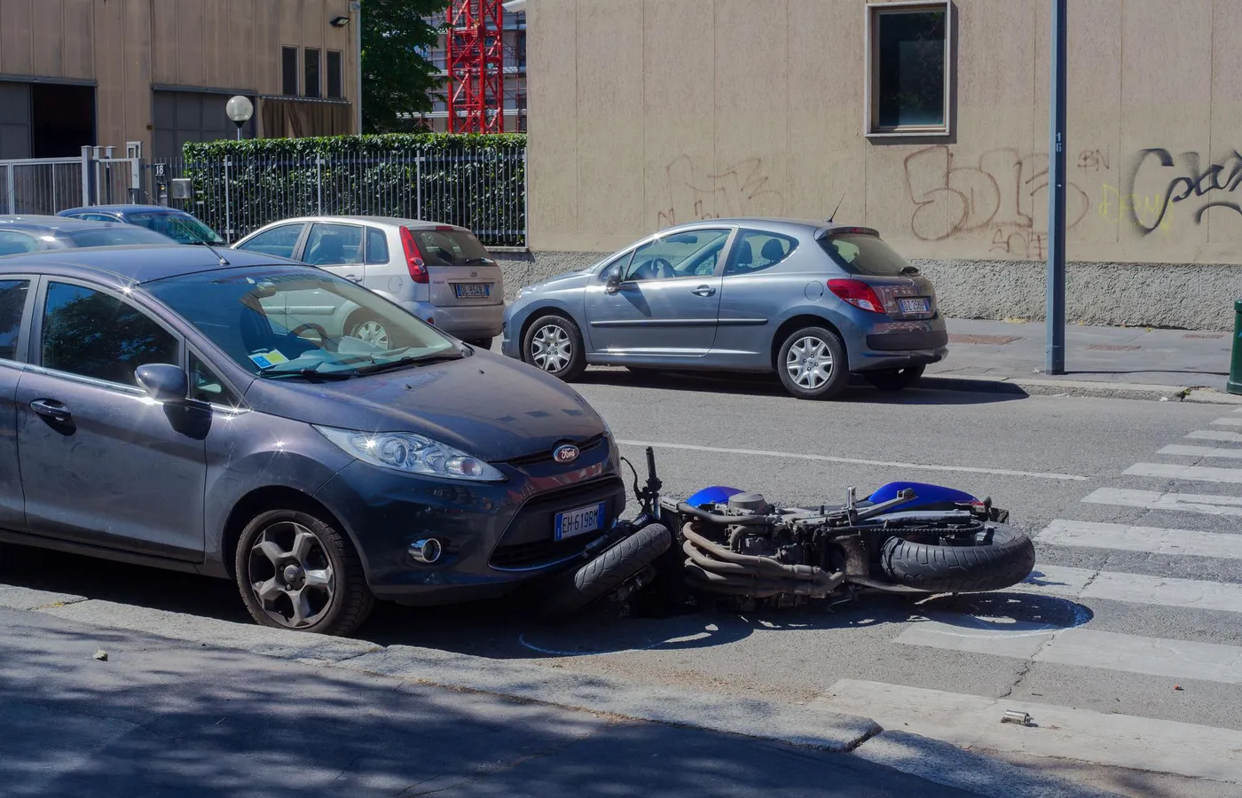 wypadek motocyklowy
