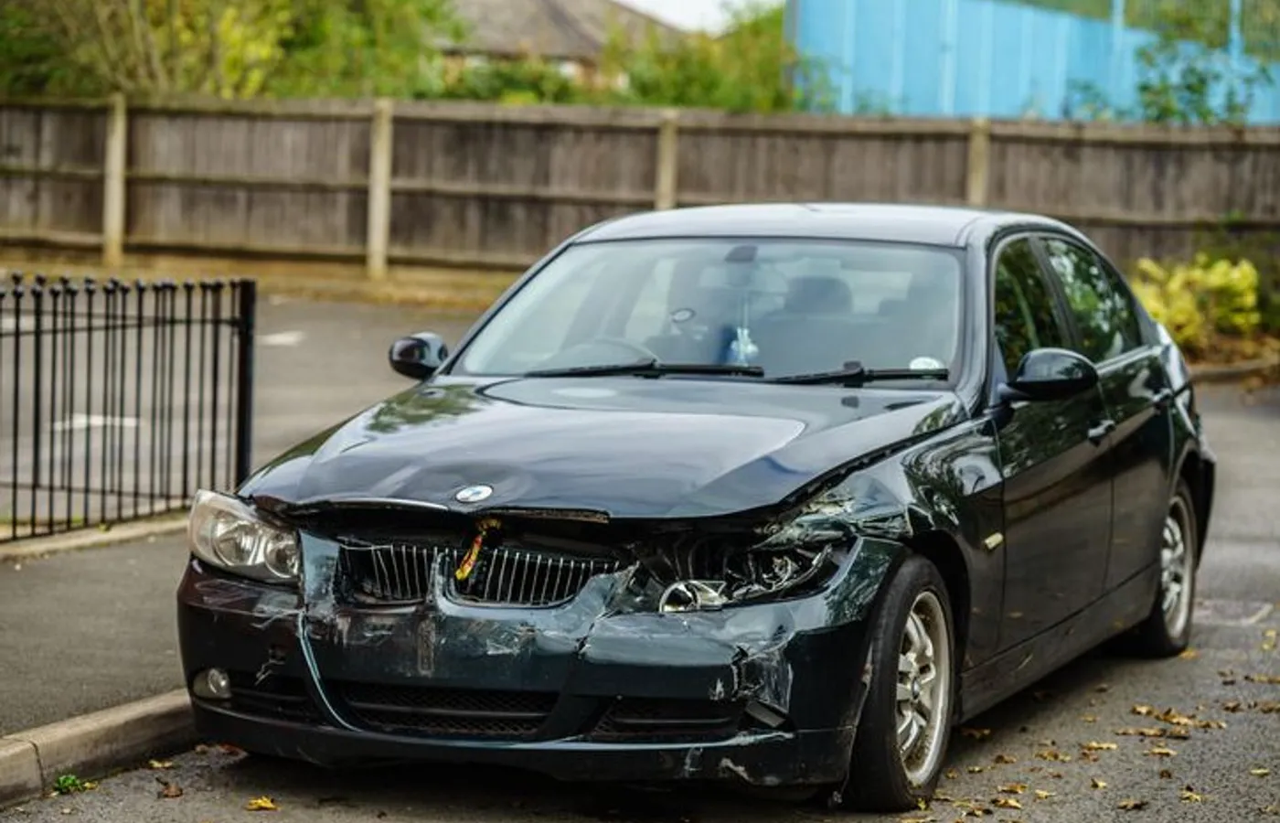 rozbite bmw
