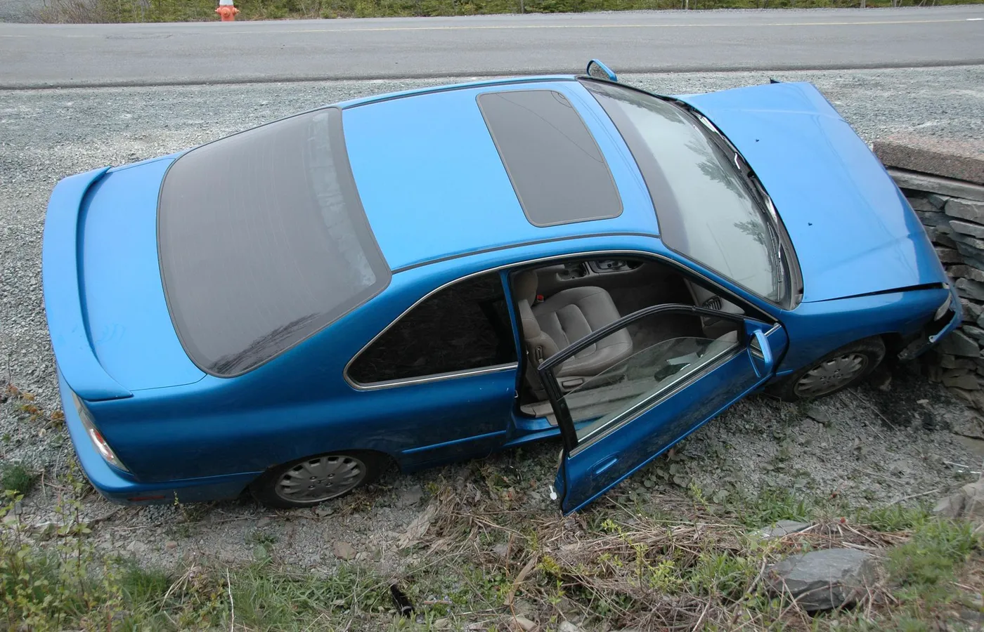 auto w rowie