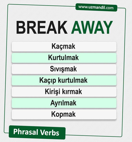 BREAK AWAY