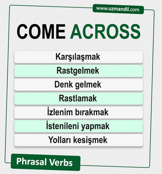 COME ACROSS