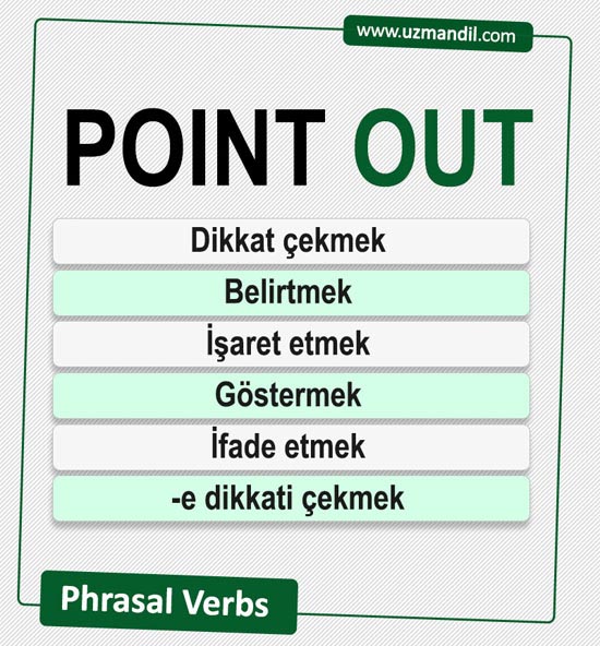 POINT OUT