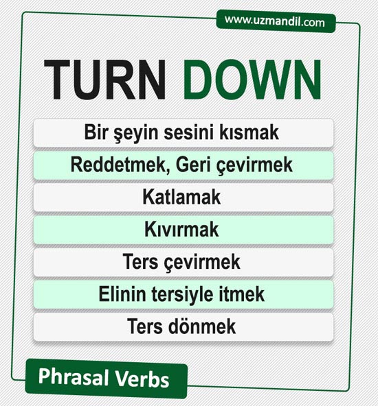 TURN DOWN