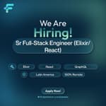 Logo de Desarrollador Senior Full-Stack Elixir React — Remoto - LATAM — Pet Care - Elixir, React,