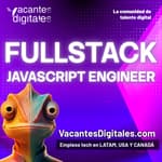 Logo de Fullstack JavaScript Engineer React Node.js — Remoto - LATAM — Fitness Tech - React, Node.js,