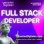 Logo de Desarrollador Senior Full Stack Node.js React — Remoto - México — Startup Tech - Node.js,