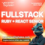 Logo de Fullstack Ruby React Senior — Remoto - LATAM — Ecommerce - Ruby, React, Next.js, TypeScript,