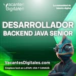 Logo de Desarrollador Backend Java Senior — Híbrido - Polanco, CDMX — Sector Financiero - Java 17,