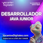 Logo de Desarrollador Junior Java — Presencial - Santiago — Tecnología - Java, Spring, SQL