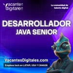 Logo de Desarrollador Senior Java 21 y Oracle PL SQL — Remoto - Argentina o España —
