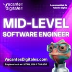 Logo de Desarrollador .NET Angular Mid-Level — Remoto - LATAM — MarTech - .NET Core, Angular, SQL