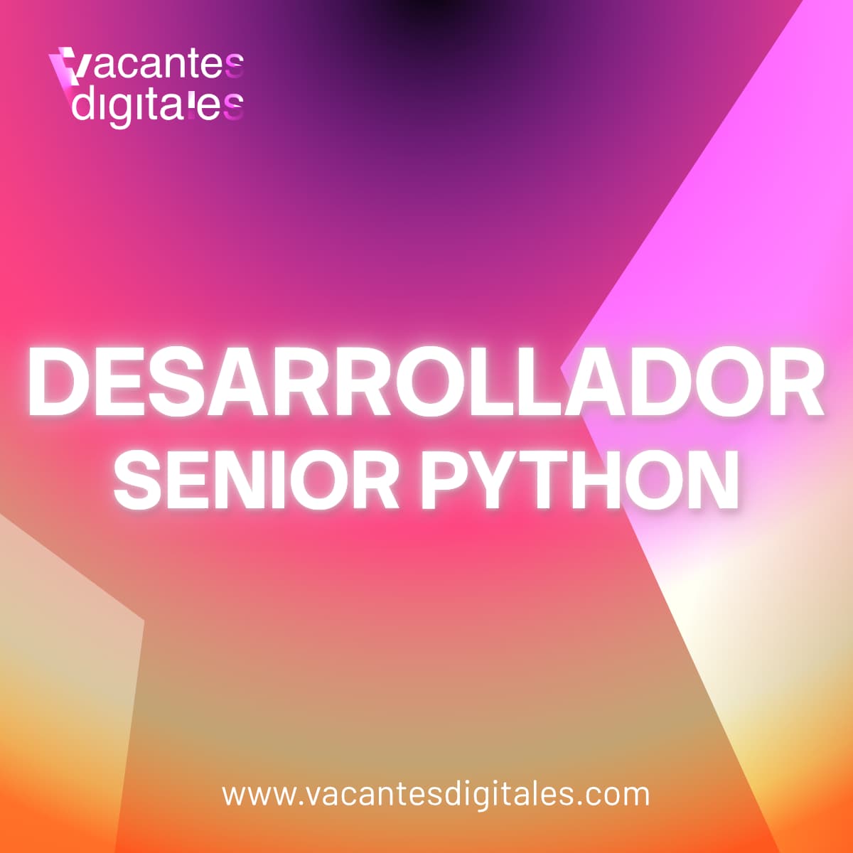 Desarrollador Senior Python con FastAPI y AI/ML — ... | Vacantes Digitales