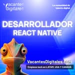Logo de Desarrollador React Native — Remoto - LATAM — Mobile App Development - React Native, iOS,