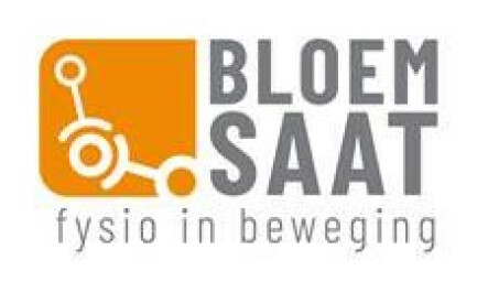 Logo Bloemsaat, Fysio in beweging
