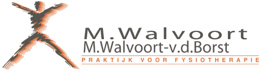 Logo Praktijk voor fysio en manueletherapie Walvoort-vd Borst