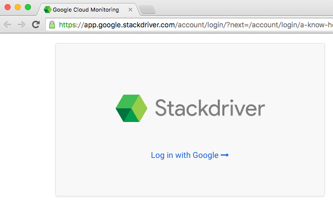 Stackdriver with Google